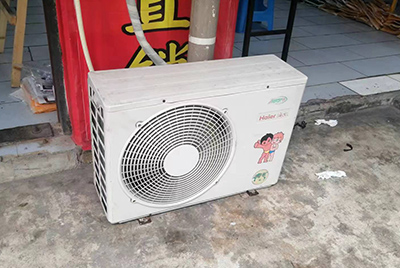 崇明空调突然不制冷只吹自然风怎么办？